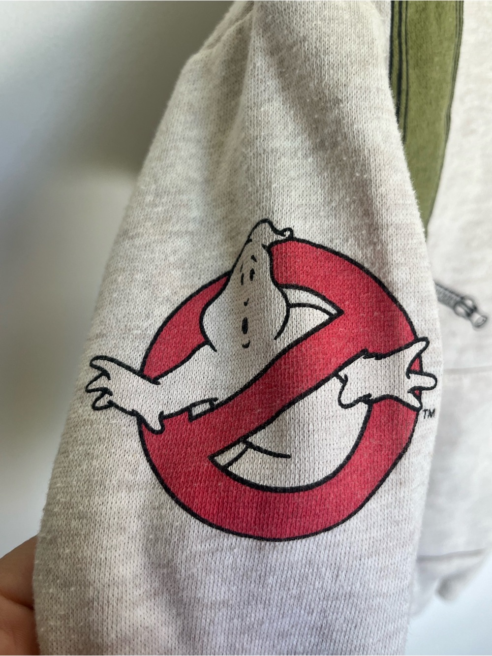 Ghostbusters Venkman Proton Pack Zip-Up Sherpa Lined Hoodie Toddler Size 3 - Picture 4 of 7